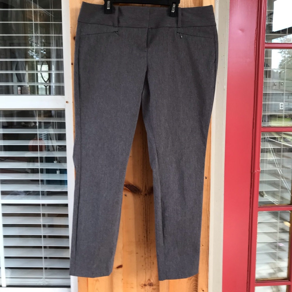 The Limited Gray Trouser—Exact Stretch, size 8